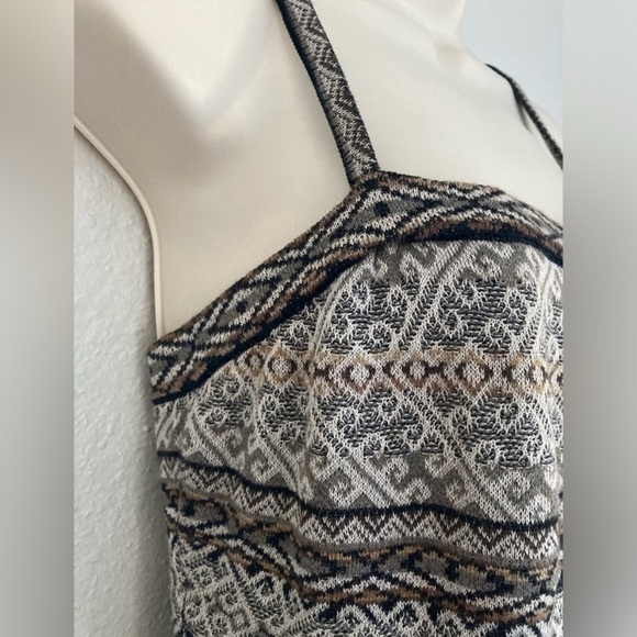 Peruvian Connection Sleeveless Geo Dress Boho Pima Cotton Women’s Size Small - Picture 11 of 11